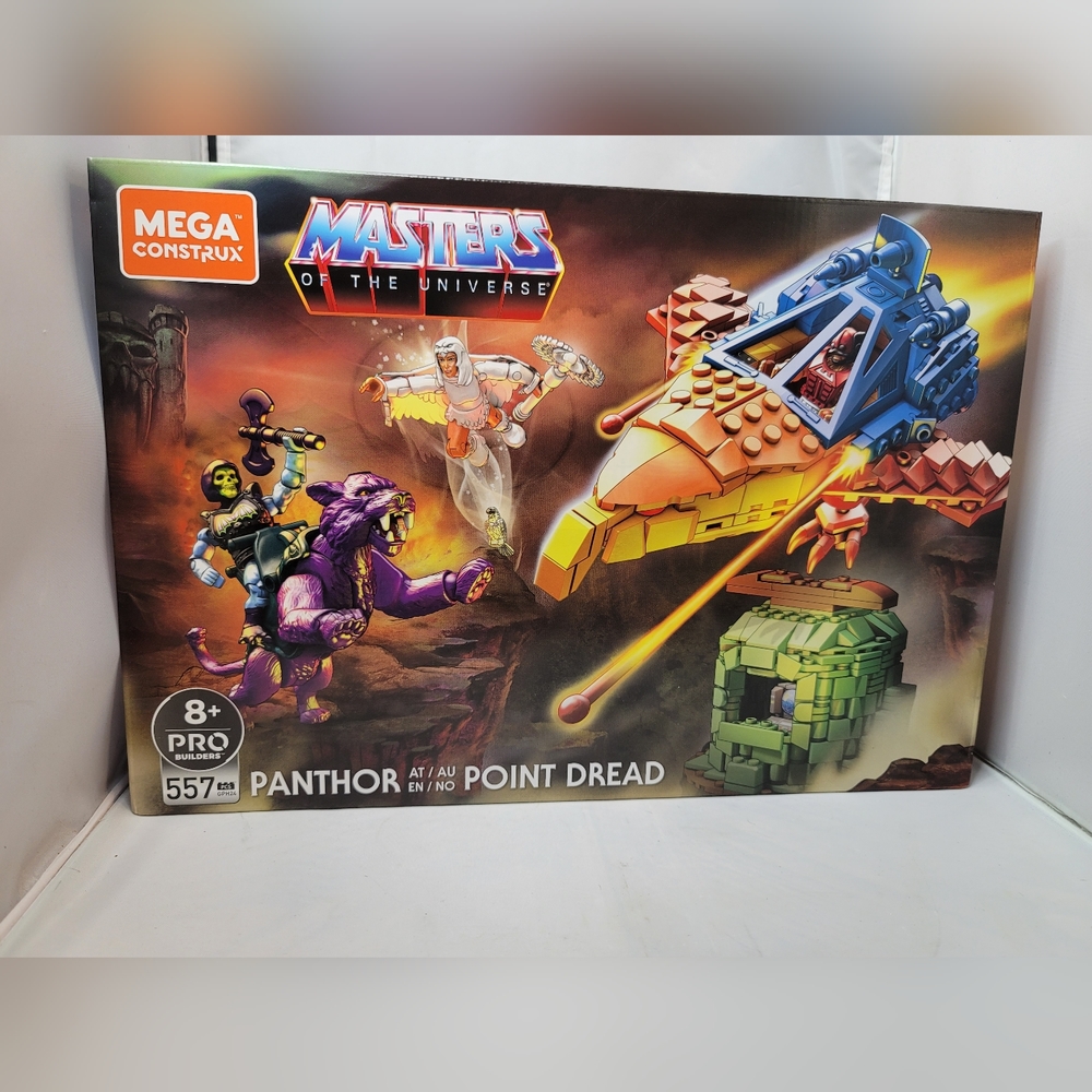 NEW MEGA Construx Masters of the Universe Panthor at Point Dread Action Figure